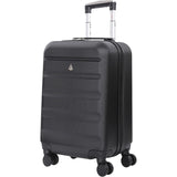 Aerolite Valise Cabine 55x35x25cm pour Air France, KLM, Transavia, ITA Airways et Air Europa - Bagage à Main de Voyage à Coque Rigide ABS 42L - Bagage Cabine Avion léger 55x35x25 avec 4 Roues