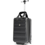 Aerolite Valise Cabine 40x20x25cm pour Ryanair - Bagage à Main de Voyage à Coque Rigide ABS 18L - Bagage Cabine Avion léger 40x20x25 avec 2 Roues et Serrure TSA - Noir