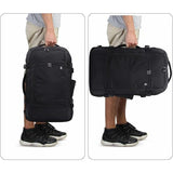 Aerolite 3 en 1 Bagage en Cabine Bagage à Main Sac à Dos 55x35x20 39L / de Travail/Fourre-Tout/Sac de Voyage Sacoche pour Portable de 15”