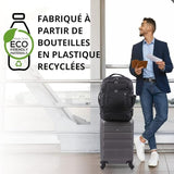 Aerolite 40x30x20 Wizz Air Taille maximale Sac à dos Respectueux de l'environnement Bagage de cabine Approuvé Voyage Carry On Holdall Sac à bandoulière Flight Rucksack avec YKK Zippers Garantie 5 ans
