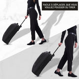 5 Cities The Valencia Collection Bagage à main approuvé en cabine, 55 cm (21"), 42 L, Noir