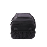 Aerolite Ryanair Sac à dos à roulettes 40 x 20 x 25 cm avec 2 roues recyclées et respectueuses de l'environnement avec poignée extensible, Noir